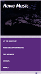 Mobile Screenshot of hawamusic.com